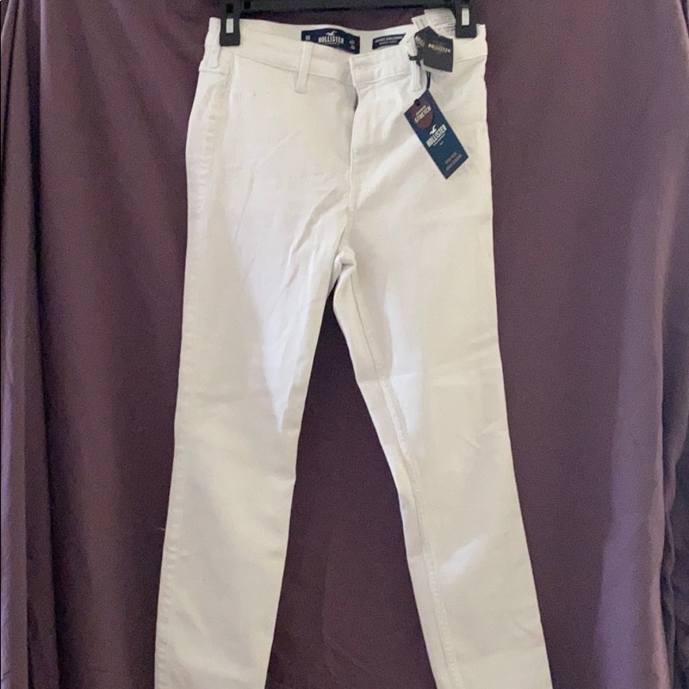 Hollister White Skinny Jeans High-Rise